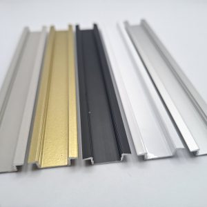 Profil aluminiowy wpuszczany 2m do taśm LED kompletny